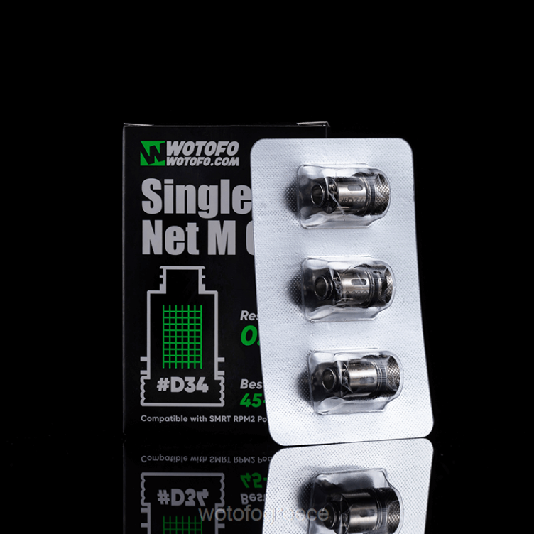 Wotofo Ελλάδα - Wotofo SMRT rpm2 pod πηνίο X0LVV382 d32 dual nexmesh 3τμχ