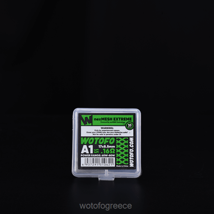 Wotofo Athens - Wotofo NEXMESH για προφίλ 1.5 και rdta X0LVV323 nexmesh turbo 10τμχ