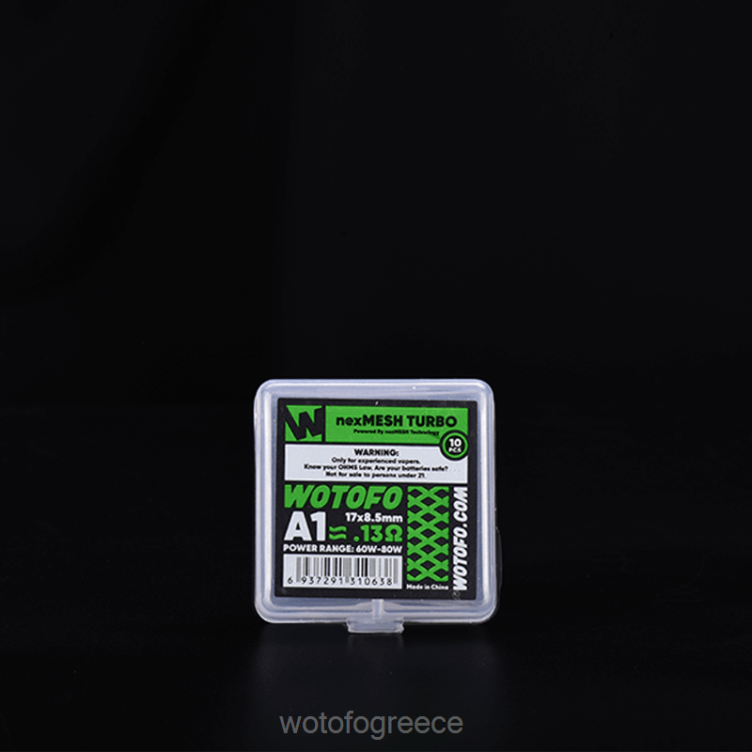 Wotofo Athens - Wotofo NEXMESH για προφίλ 1.5 και rdta X0LVV323 nexmesh turbo 10τμχ