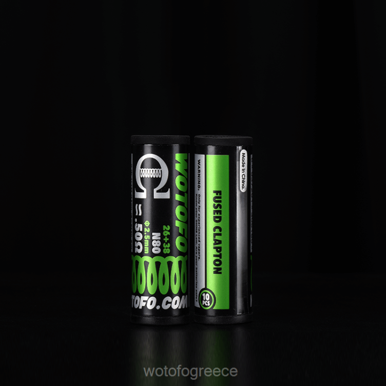 Wotofo E-Cigarette - Wotofo προκατασκευασμένα πηνία X0LVV335 λιωμένο κλάπτον 10 τεμ