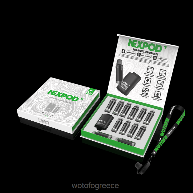 Wotofo Shop Online - Wotofo NEXPOD κιτ 20 mg X0LVV8 κουτί all inclusive