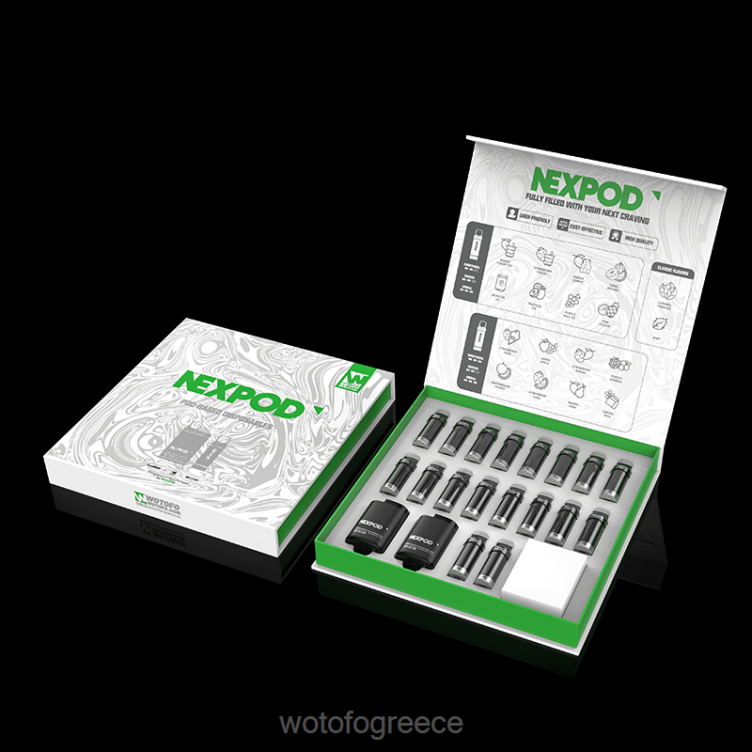 Wotofo Ελλάδα - Wotofo NEXPOD κιτ 50 mg X0LVV12 κουτί all inclusive